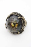 画像1: Fatima Design / Witchcraft Amulet Ring 17号 アンティークゴールド I-25-09-27-054-GO-AC-SA-ZI (1)