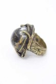 画像3: Fatima Design / Witchcraft Amulet Ring 17号 アンティークゴールド I-25-09-27-054-GO-AC-SA-ZI (3)
