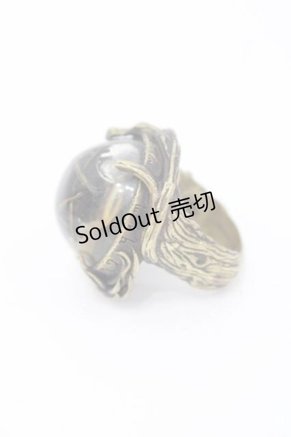 画像3: Fatima Design / Witchcraft Amulet Ring 17号 アンティークゴールド I-25-09-27-054-GO-AC-SA-ZI (3)