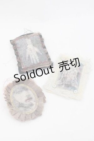 画像: nikaism / ブローチセット  レッド I-25-09-27-059-GO-ZA-SA-ZI