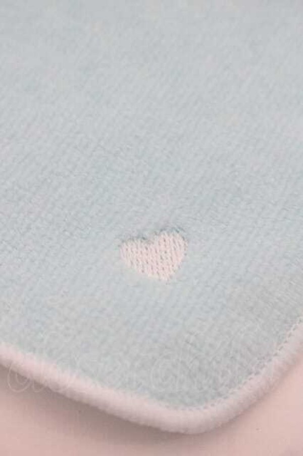 画像3: MILK / 刺繍ハンドタオル  サックス I-25-09-27-062-ML-ZA-SA-ZI (3)