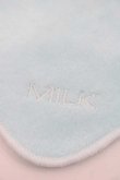 画像4: MILK / 刺繍ハンドタオル  サックス I-25-09-27-062-ML-ZA-SA-ZI (4)