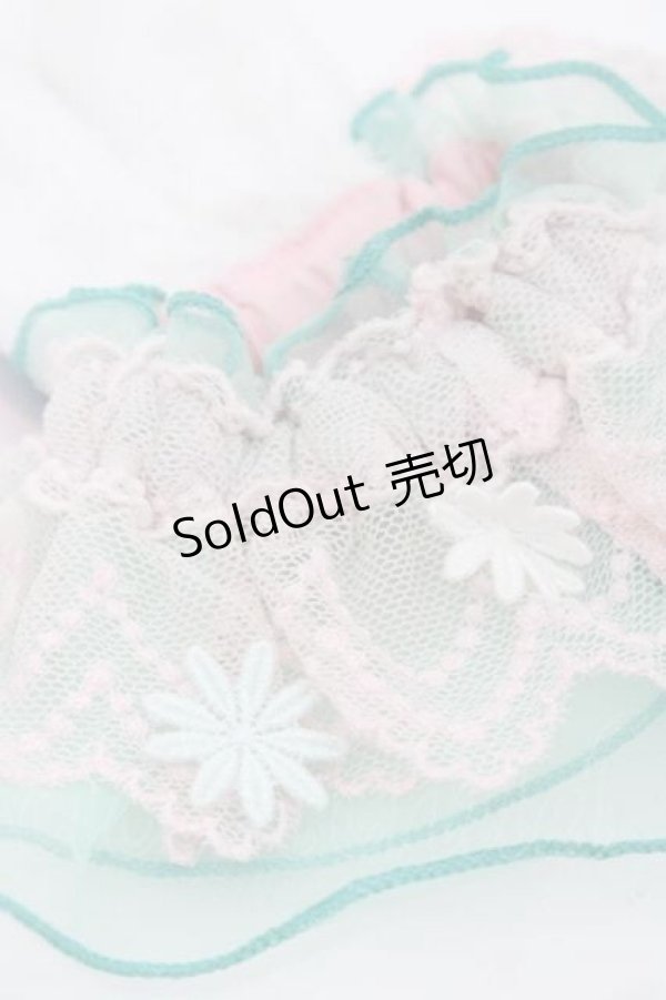 画像5: Angelic Pretty / Happiness Easterお袖とめ  ミントＸ白 I-25-09-27-069-AP-ZA-SA-ZI (5)