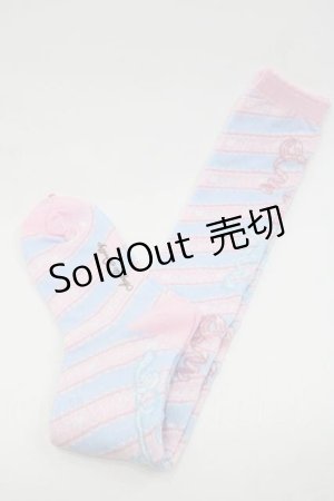 画像: Angelic Pretty / Melody Toysオーバーニー  サックスＸピンク I-25-09-27-094-AP-ZA-SA-ZI