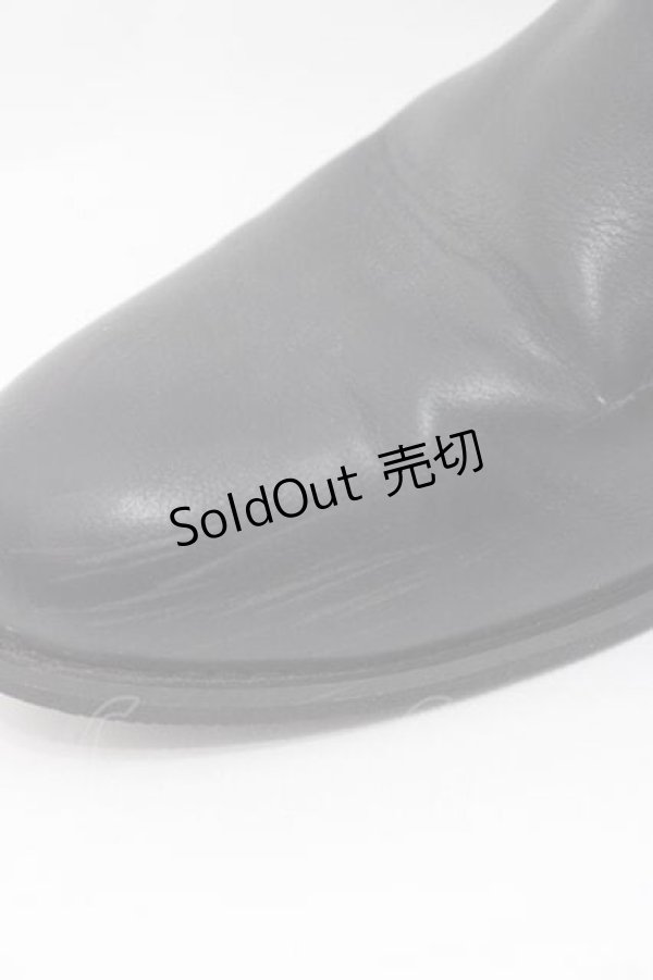 画像7: axes femme / 刺繍ジョッキーブーツ L クロ I-25-09-27-101-AX-SH-SA-ZT386 (7)