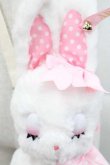 画像3: Angelic Pretty / Dreamyリリカルバニーぬいぐるみポーチ  白Ｘピンク I-25-09-27-110-AP-ZA-SA-ZI (3)