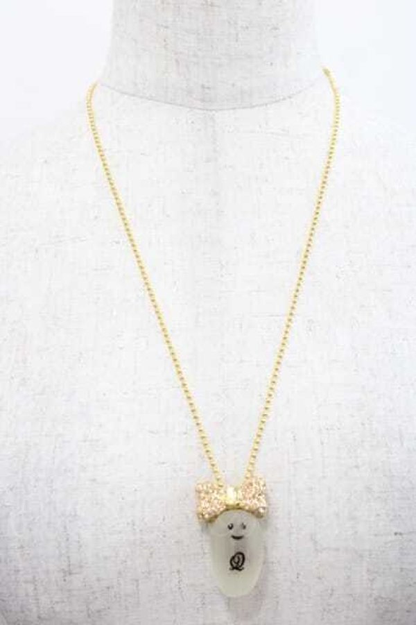 画像1: Q-pot. / トリックゴーストネックレスセット  ゴールド I-25-09-27-116-QP-AC-SA-ZI (1)