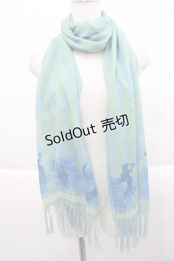 画像1: axes femme POETIQUE / アラジン/ストール  グリーン I-25-09-27-123-AX-ZA-SA-ZT639 (1)