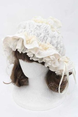 画像: Hoshibako Works / スイートドリームナイトキャップ  生成り I-25-09-27-020-LO-AC-SA-ZI