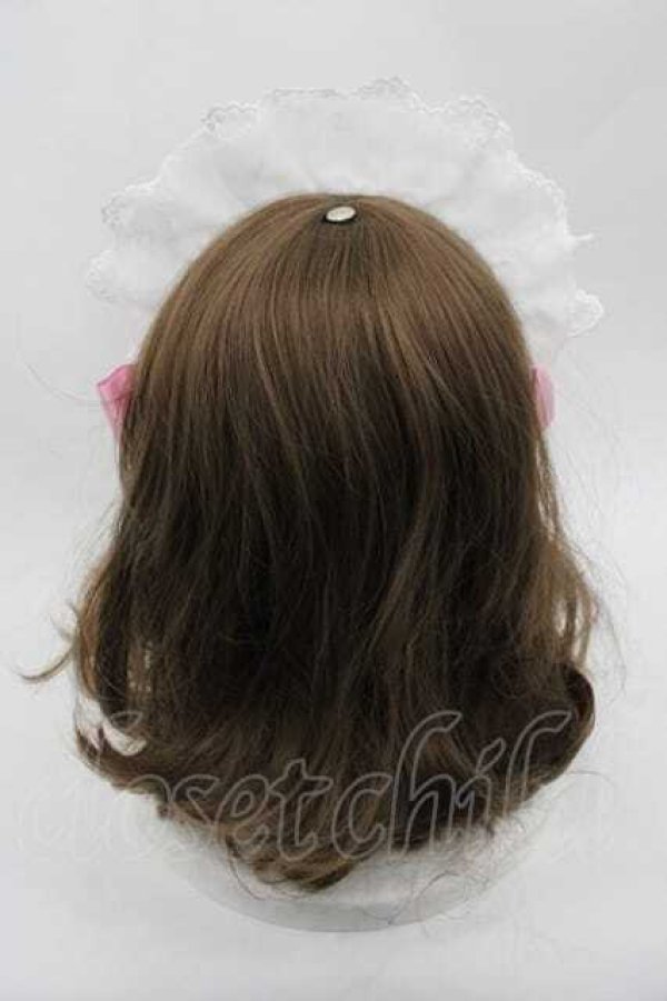 画像3: Angelic Pretty / メイド風カチューシャ  白Ｘピンク I-25-09-27-003-AP-AC-SA-ZI (3)
