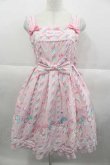 画像1: Angelic Pretty / Sugary Carnivalジャンパースカート  ピンク I-25-09-30-049-AP-OP-SA-ZI (1)