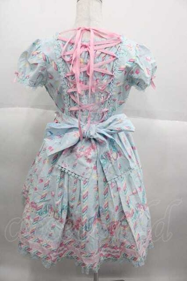 Angelic Pretty / Sugary Carnivalワンピース サックス I-25-09