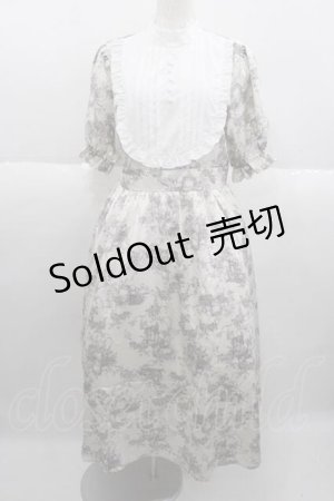 画像: m petit by misako / トワルドジュイワンピース L アイボリー I-25-09-30-069-LO-OP-SA-ZI