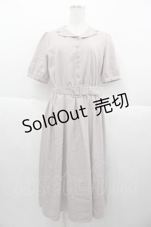 画像: an another angelus / 半袖開襟ワンピース  ピンク I-25-09-30-086-CA-OP-SA-ZI