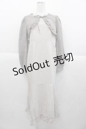 画像: Hudson honey / Makiコラボ/ボレロ&キャミワンピースセット L ブラウン I-25-09-30-093-LO-OP-SA-ZI