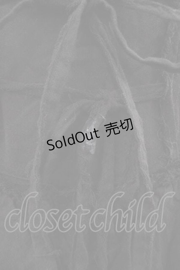 画像3: alice auaa / くるみ釦イレギュラーOP 3 黒 I-25-09-30-099-AA-OP-SA-ZI (3)