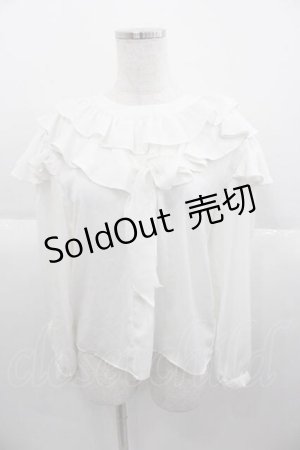 画像: MILK / Kittenブラウス  白 I-25-09-30-013-ML-BL-SA-ZI