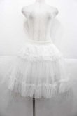 画像1: AND ROMEO / オリジナルボリュームパニエ  白 I-25-09-30-123-LO-SK-HR-ZI (1)