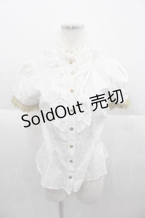 画像: Angelic Pretty / Fantasy Theaterブラウス  白 I-25-09-30-015-AP-BL-SA-ZI