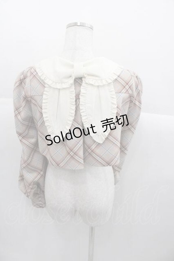 画像2: Hoshibako Works / チューリップさんバルーンスリーブボレロ  ピンク I-25-09-30-036-LO-JA-SA-ZI (2)