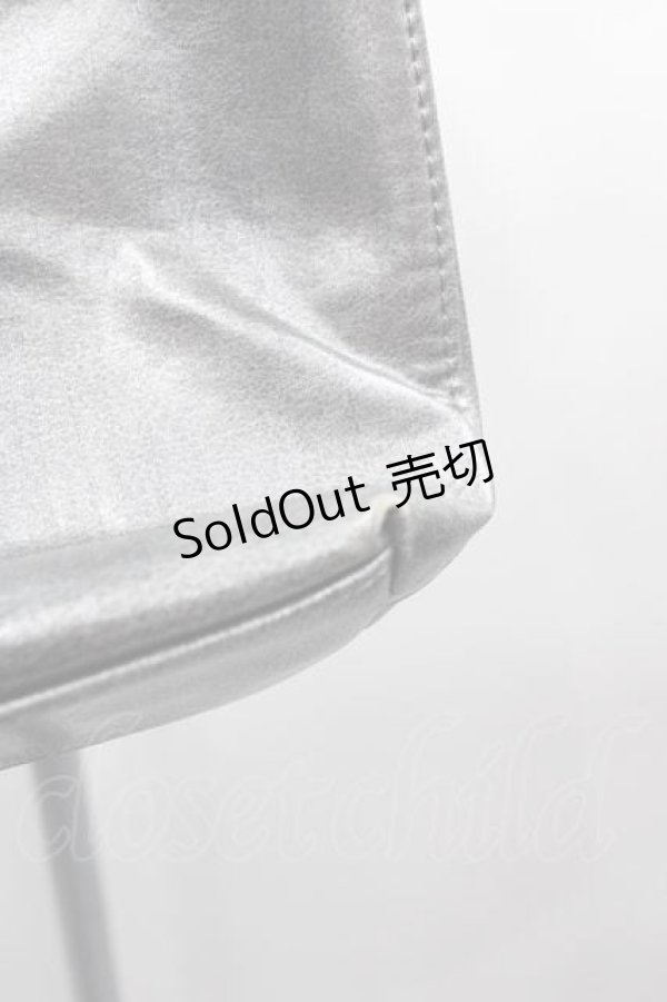 画像4: Jean Paul GAULTIER / メタリックショルダーバッグ  シルバーＸ黒 I-25-10-04-035-GO-BG-SA-ZI (4)