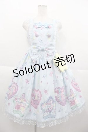 画像: Angelic Pretty / Compact Toysジャンパースカート  サックス I-25-10-04-068-AP-OP-SA-ZI