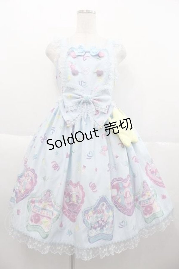 画像1: Angelic Pretty / Compact Toysジャンパースカート  サックス I-25-10-04-068-AP-OP-SA-ZI (1)