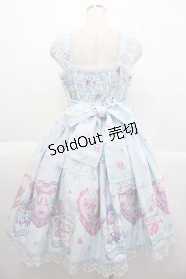 画像2: Angelic Pretty / Compact Toysジャンパースカート  サックス I-25-10-04-068-AP-OP-SA-ZI (2)