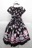 画像2: Angelic Pretty / Merry Making Partyワンピース  黒 I-25-10-04-074-AP-OP-SA-ZI (2)