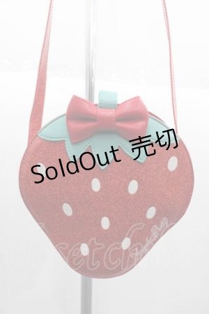 画像: Angelic Pretty / ベリィベリィショルダーバッグ  赤 I-25-10-04-008-AP-BG-SA-ZI