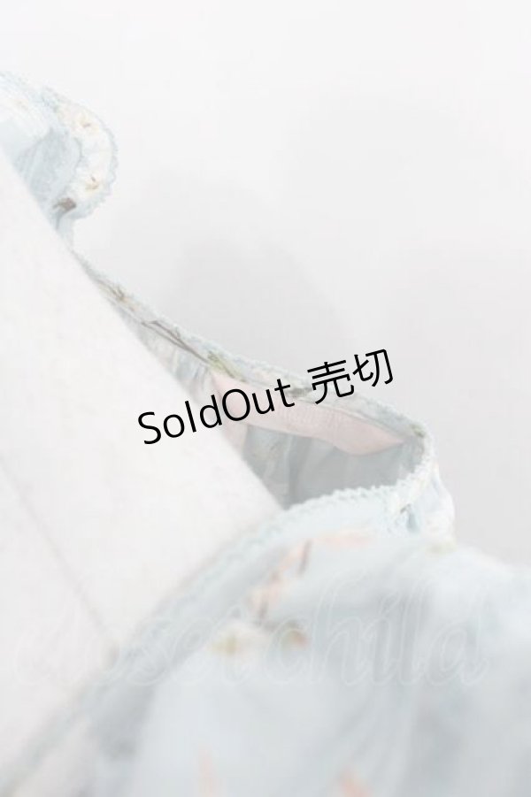 画像3: PINK HOUSE / 桜Teddyプリントワンピース  サックス I-25-10-04-091-LO-OP-SA-ZI (3)