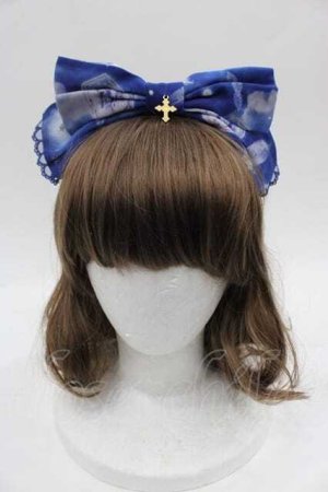 画像: Angelic Pretty / Celestialシスターベールカチューシャ  青 I-25-10-04-099-AP-AC-SA-ZI
