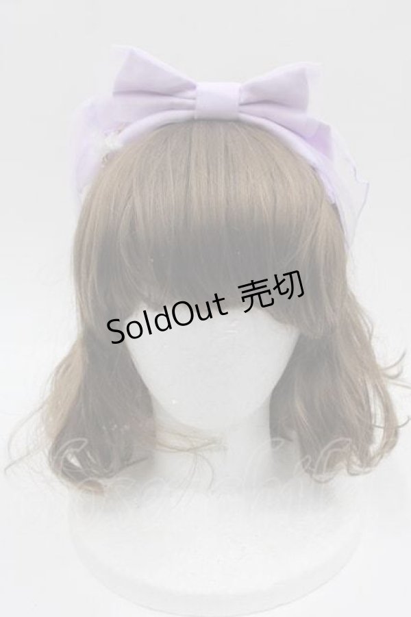 画像1: Angelic Pretty / 羽根チャームカチューシャ  ラベンダー I-25-10-04-103-AP-AC-SA-ZI (1)