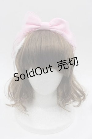 画像: Angelic Pretty / 羽根チャームカチューシャ  ピンク I-25-10-04-106-AP-AC-SA-ZI