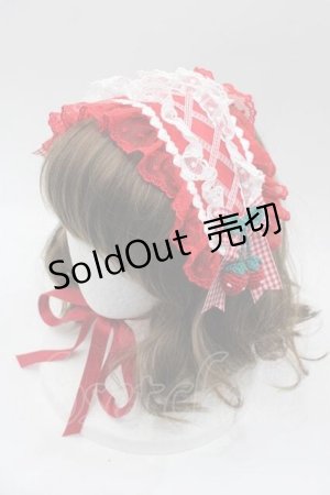 画像: Angelic Pretty / Little Strawberryヘッドドレス  赤 I-25-10-04-108-AP-AC-SA-ZI