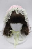 画像2: Angelic Pretty / Ohanami Bunnyヘッドドレス  イエロー I-25-10-04-112-AP-AC-SA-ZI (2)