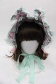 画像2: Angelic Pretty / Happy Cakesハーフボンネット  ミント I-25-10-04-116-AP-AC-HR-ZI (2)