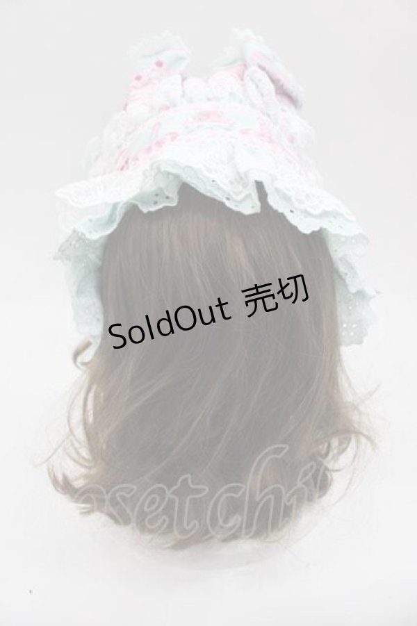 画像3: Angelic Pretty / Happy Cakesハーフボンネット  ミント I-25-10-04-116-AP-AC-HR-ZI (3)