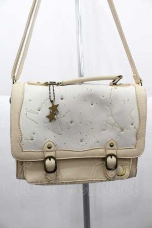画像: axes femme POETIQUE / 星座サッチェルBAG  ベージュ I-25-10-04-010-AX-BG-SA-ZI