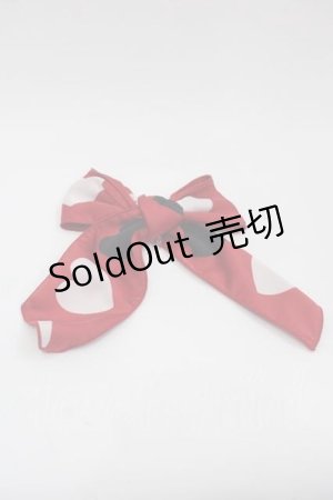 画像: Angelic Pretty / Dolly Heartバレッタ  赤 I-25-10-04-123-AP-AC-SA-ZI