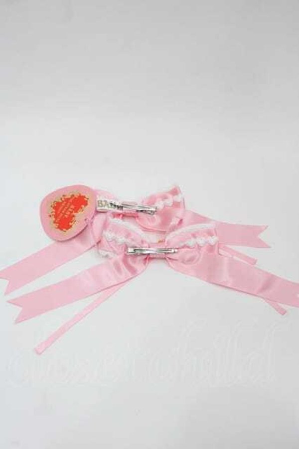 画像2: BABY,THE STARS SHINE BRIGHT / Creamy sweet macaronクリップ  ピンク I-25-10-04-124-BA-AC-SA-ZI (2)