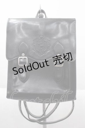 画像: Flapper / Harry Potterリュック  黒 I-25-10-04-023-PU-BG-SA-ZI