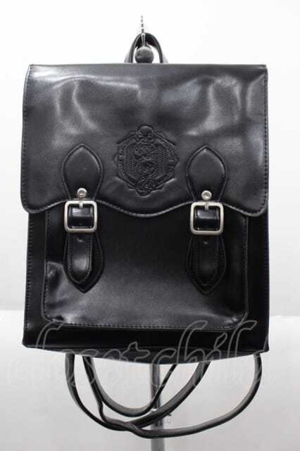 画像1: Flapper / Harry Potterリュック  黒 I-25-10-04-023-PU-BG-SA-ZI (1)