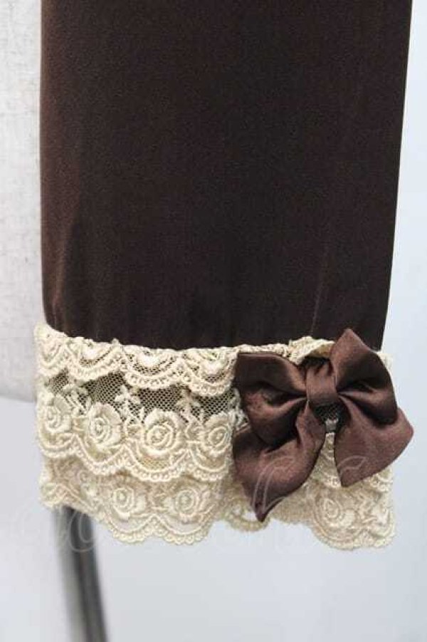 画像3: MARBLE / パイピング飾りエンブレムショートジャケット  ブラウン I-25-10-10-039-GO-JA-SA-ZI (3)