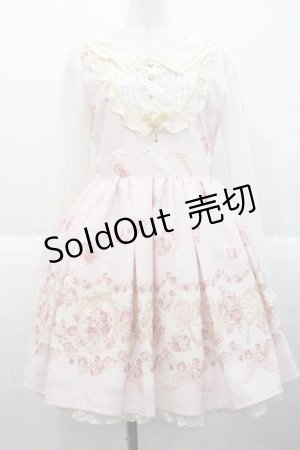 画像: LIZ LISA / 額縁柄ワンピース  ピンク I-25-10-10-055-LO-OP-SA-ZI