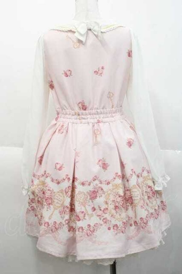 画像2: LIZ LISA / 額縁柄ワンピース  ピンク I-25-10-10-055-LO-OP-SA-ZI (2)