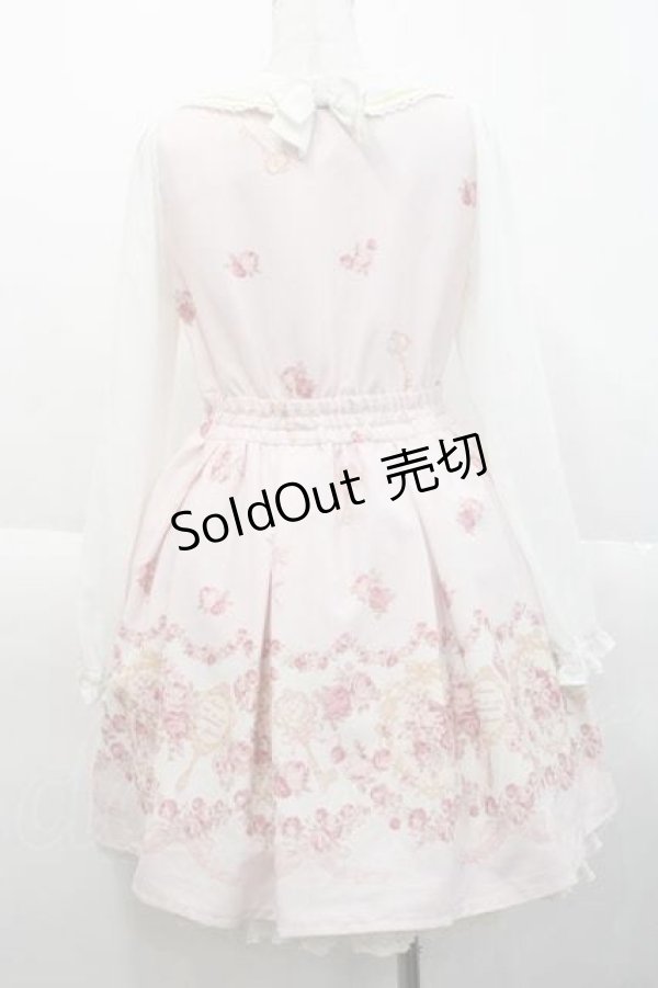 画像2: LIZ LISA / 額縁柄ワンピース  ピンク I-25-10-10-055-LO-OP-SA-ZI (2)