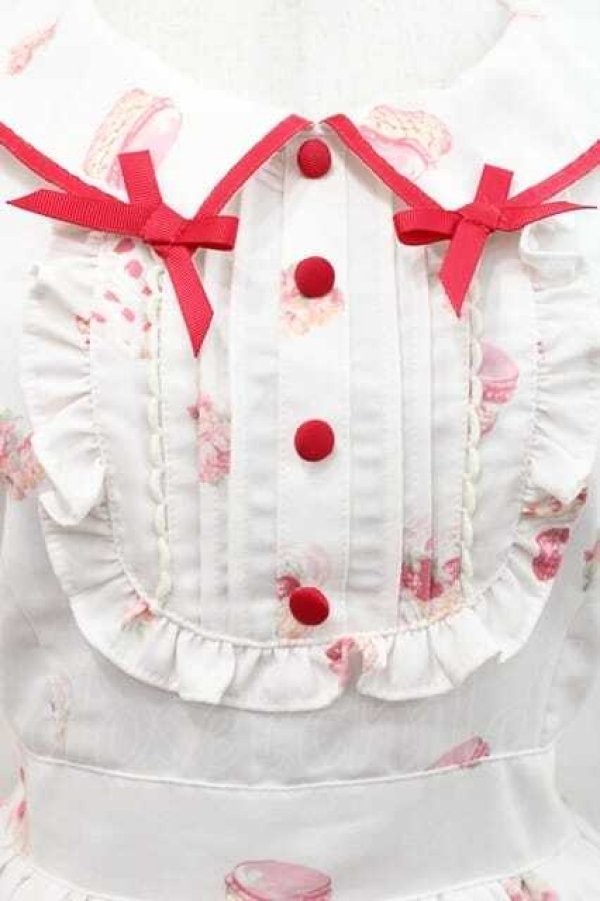 画像3: LIZ LISA / スイートケーキ柄ワンピース  ピンクＸ赤 I-25-10-10-059-LO-OP-SA-ZI (3)