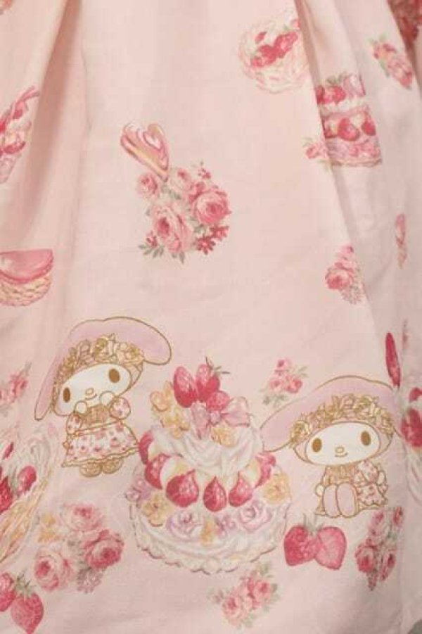 画像4: LIZ LISA / スイートケーキ柄ワンピース  ピンク I-25-10-10-061-LO-OP-SA-ZI (4)