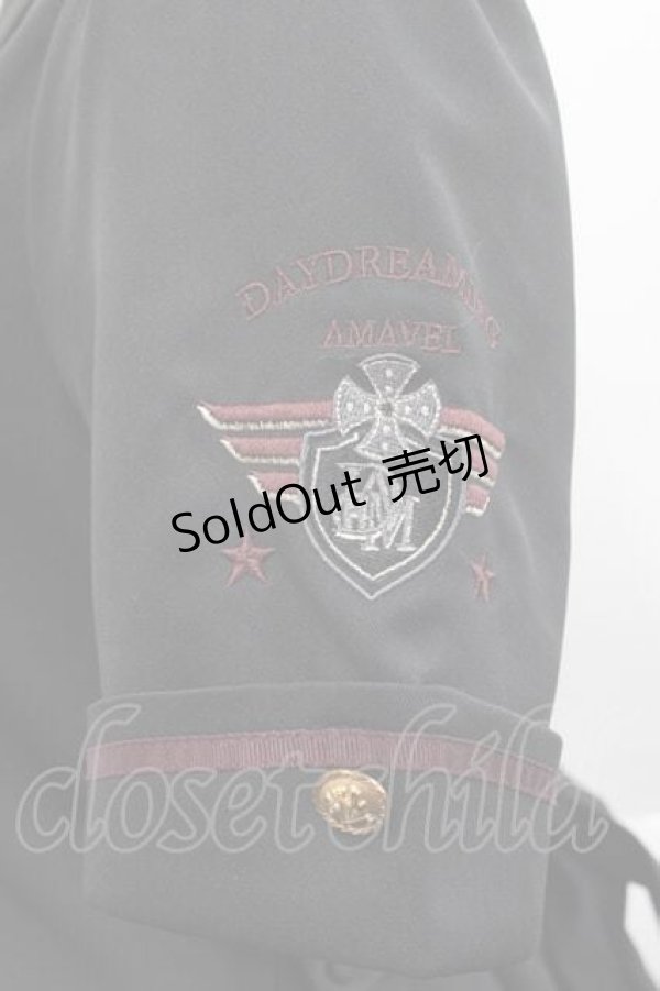 画像3: Amavel / Daydream Crestミリタリーワンピース  黒 I-25-10-10-072-CA-OP-SA-ZI (3)